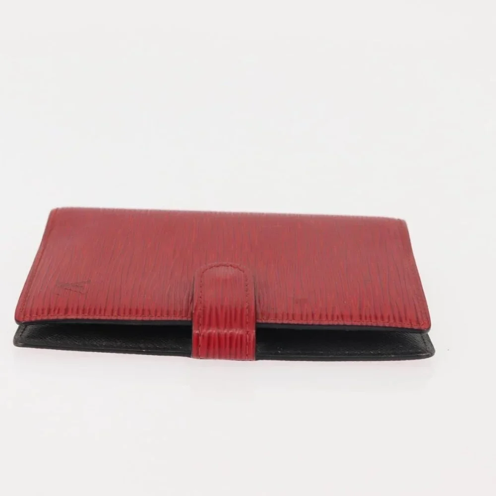 LOUIS VUITTON Epi Agenda PM Day Planner Cover Red